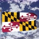 Maryland Flag Waving 4k - VideoHive Item for Sale