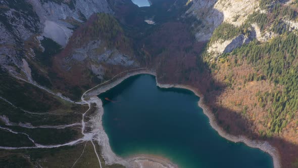Aerial View Of Gosausee Lake 2