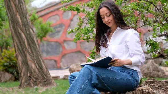 Woman Reading Book