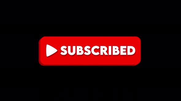 Clean Subscribe Button Animation