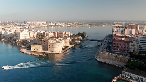 Aerial view of Taranto