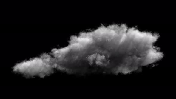 Realistic Cloud On The Transparent Background alt