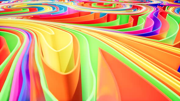 Future Geometric Patterns Motion Background