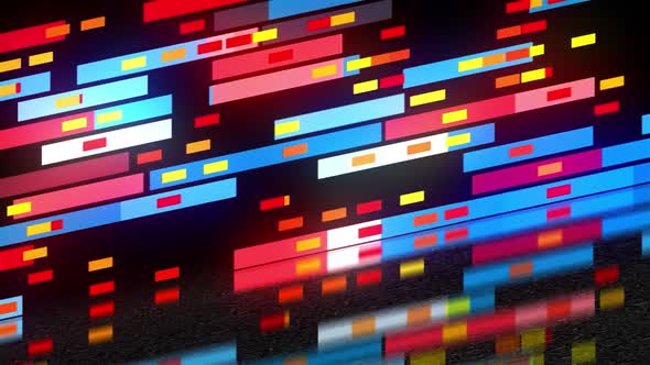 Abstract Technology with Many Rectangles Background