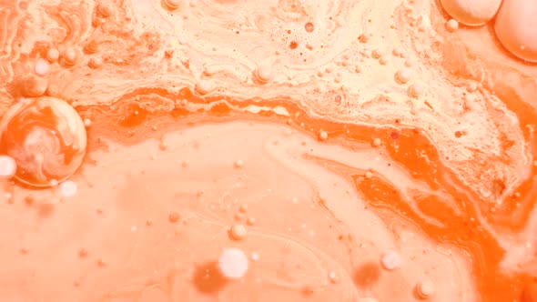 Colorful Acrylic Paints Mix in Beautiful Patterns alt