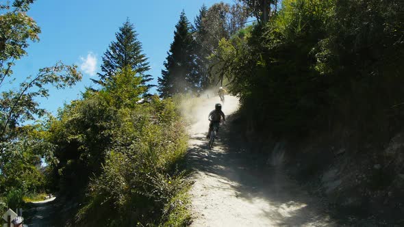 downhill mountain biking