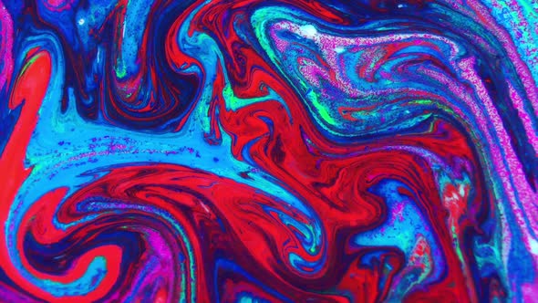 Abstract Colour Arty Paint Background Texture alt