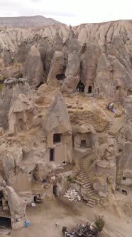 Cappadocia Landscape Aerial View