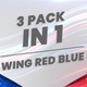 Wing Red Blue - VideoHive Item for Sale