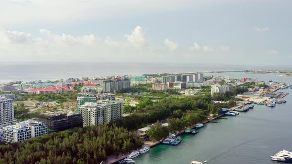 Aerial Shot Maldives