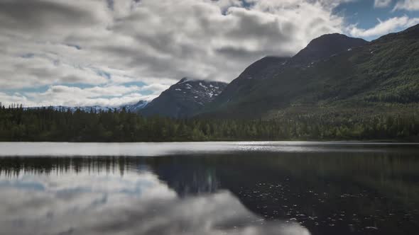 Lake water norway nature timelapse lofoten