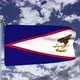 American Samoa Flag Waving 4k - VideoHive Item for Sale