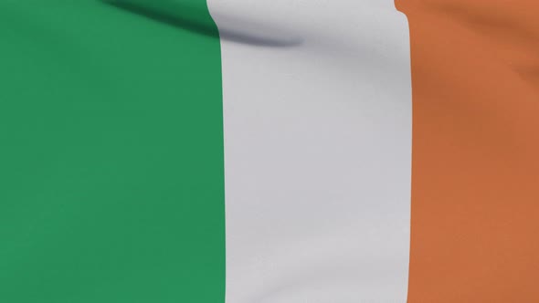 Flag Ireland Patriotism National Freedom Seamless Loop