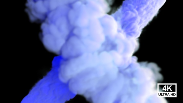 Colored Smoke Streaming Collisions 4K