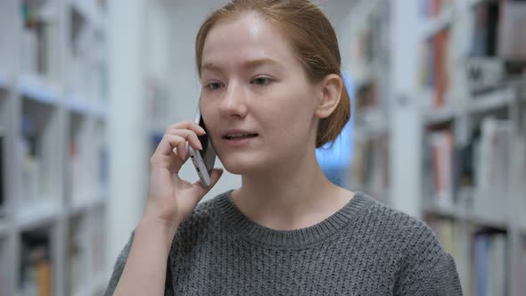 Woman Talking on Phone