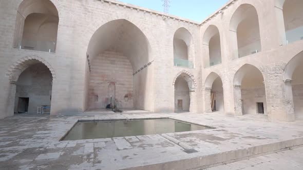 Mardin Mosque Courtyard Pool