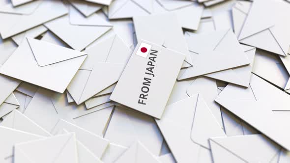 Envelope with From Japan Text alt