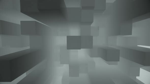 Cubes - Displace Mapping