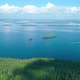 Aerial View of the Lake and Forest in South Finland - VideoHive Item for Sale