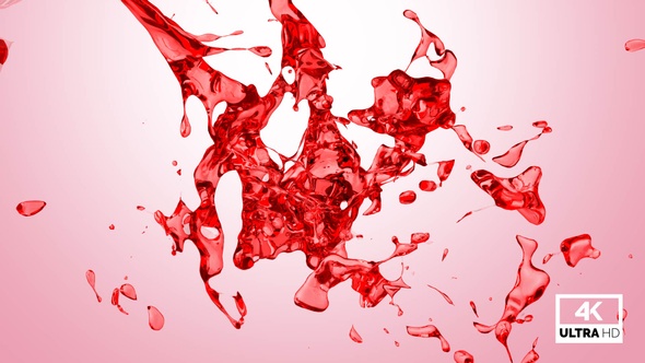 Red Water Splash