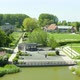 Aerial view of a park (Parc Galamé, France) - VideoHive Item for Sale