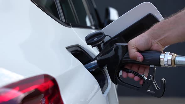 Diesel Car at the Fuel Station 73