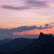 Clouds Over Mountains at Sunset - VideoHive Item for Sale