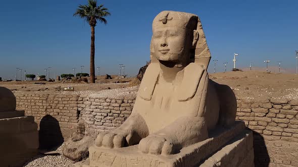 Luxor Temple in Luxor, ancient Thebes, Egypt.