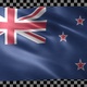 New Zealand waving flag looped - VideoHive Item for Sale