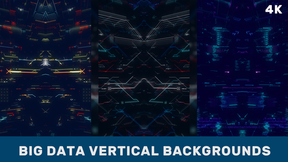 Big Data Vertical Backgrounds Pack alt