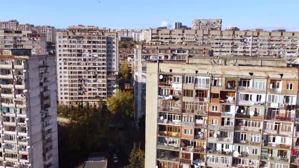 Soviet Buildings Architecture Aerial