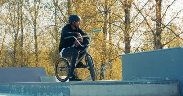 A Jealous Boy Arrives at the Skatepark Ramps and is Disappointed That His Friends Put