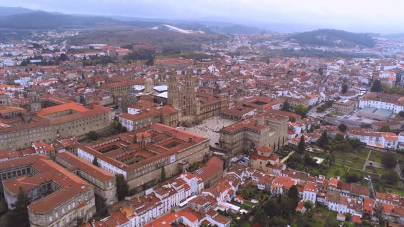 Square in middle of old town