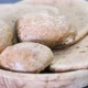 Close Up Homemade Peasant Bread Made of Buckwheat and Rye with No Yeast - VideoHive Item for Sale