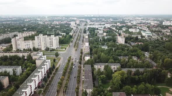 Moscow Avenue In The City Of Vitebsk 17