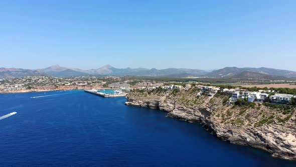 El Toro and Port Adriano on the Balearic Island of Mallorca