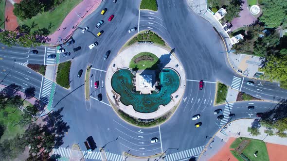 Buenos Aires Argentina. Downtown landscape of tourism landmark city.