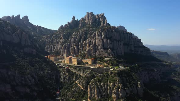 Santa Maria De Montserrat Abbey Spain