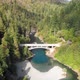 4K Aerial Bridge Crossing Smith River near Redwood Forest in Humboldt - VideoHive Item for Sale