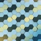 Abstract Hexagon Geometric random waving motion background - VideoHive Item for Sale
