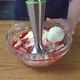 Whipping Strawberries with a Blender - VideoHive Item for Sale