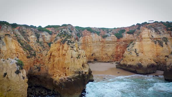 Beautiful beach of Ponta da Piedade