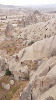 Cappadocia Landscape Aerial View