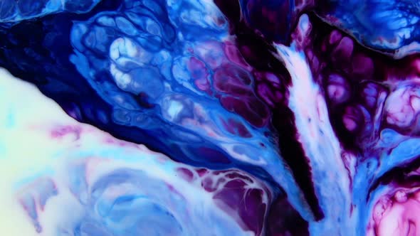 Abstract Colorful Vibrant Paint Ink Movement  alt