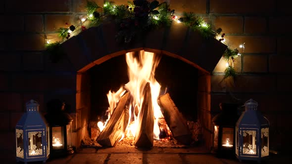 Christmas Fireplace