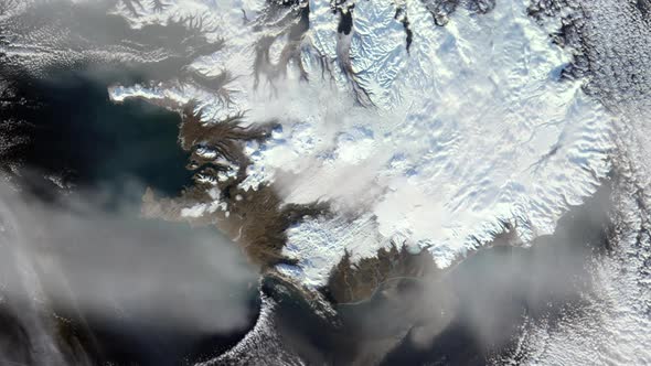 Iceland from Space.