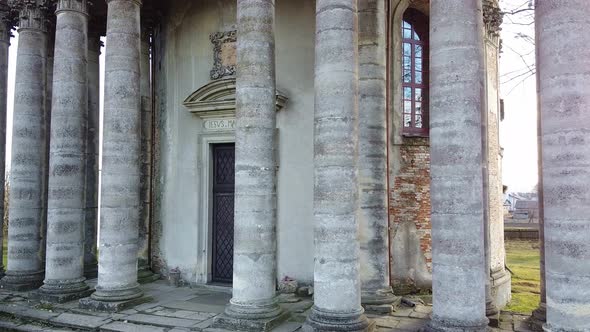 Roman Catholic Church Aerial, Ukraine