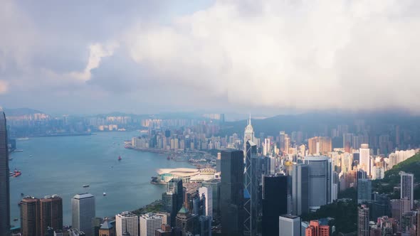 Cloud Above City View