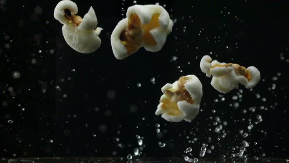 Popcorn popping, Slow Motion