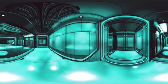 Vr360 View of Spaceship Interior alt